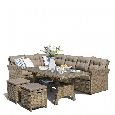 Комплект мебели Afina Garden AFM-307B Beige Бежевый