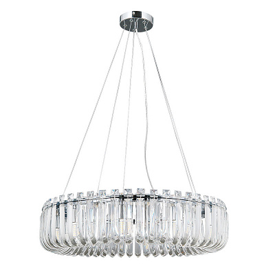 Подвесная люстра Arte Lamp MAYOTTE хром, прозрачный A1071SP-10CC