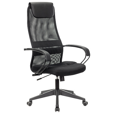 Кресло руководителя BRABIX PREMIUM Stalker EX-608 PL Черный 532090