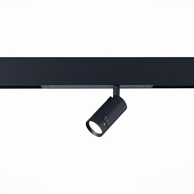 Св-к трек. ST LUCE SMART Zoom Черный LED 1*10W 2700K-6000K 780Lm Ra>90 IP20 220V SKYLINE / СКАЙЛАЙН 220 ST658.496.10H