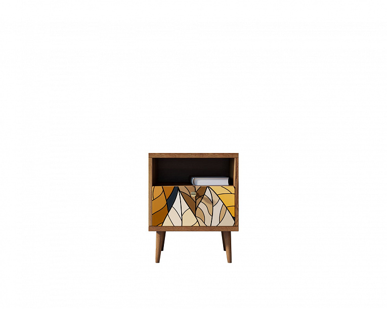 Тумба прикроватная Этажерка Berber (Бербер) Принт 08 BB06/Print_08