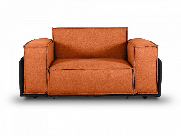 Кресло OgogoHome Asti черный оранжевый 679263